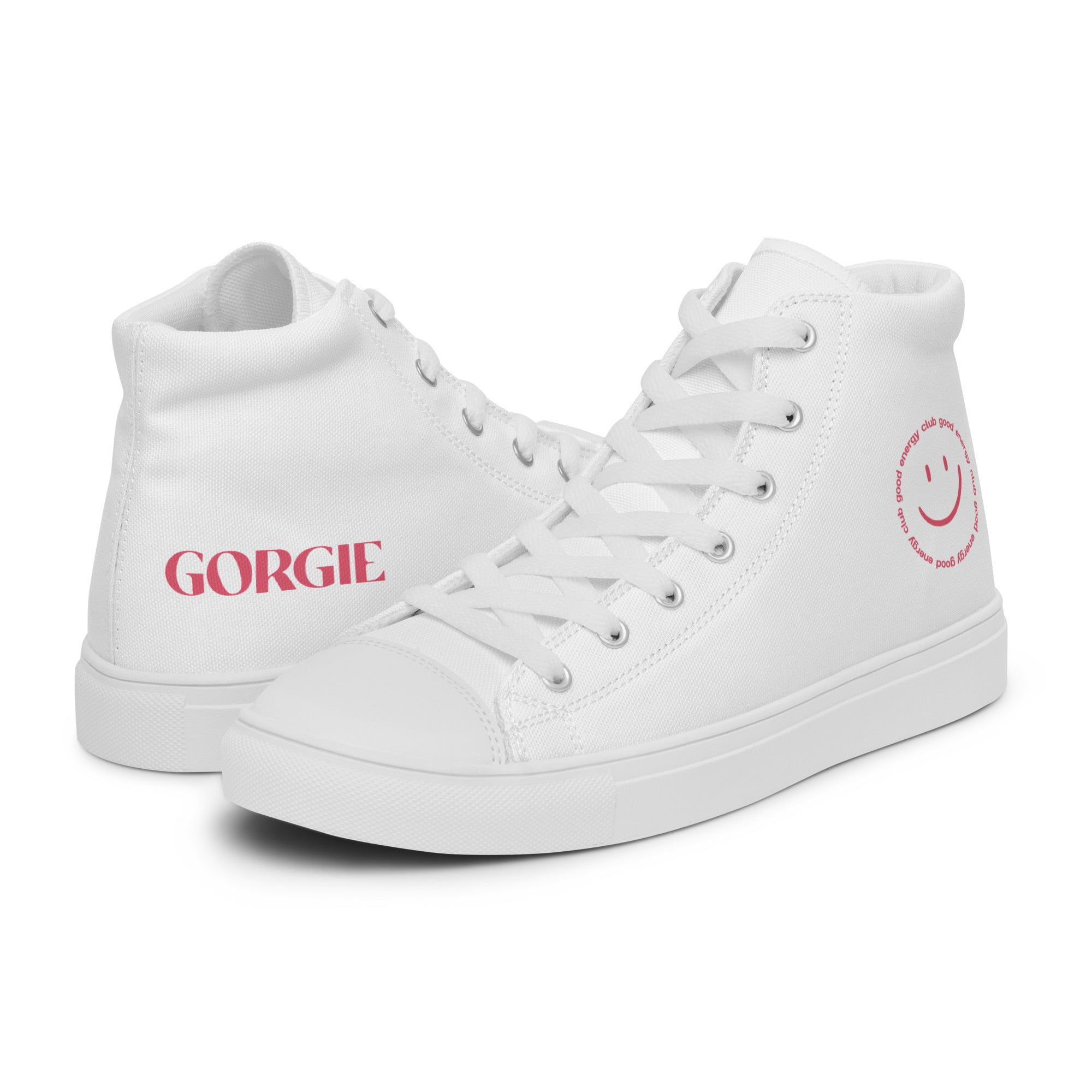 Women’s high top canvas shoes