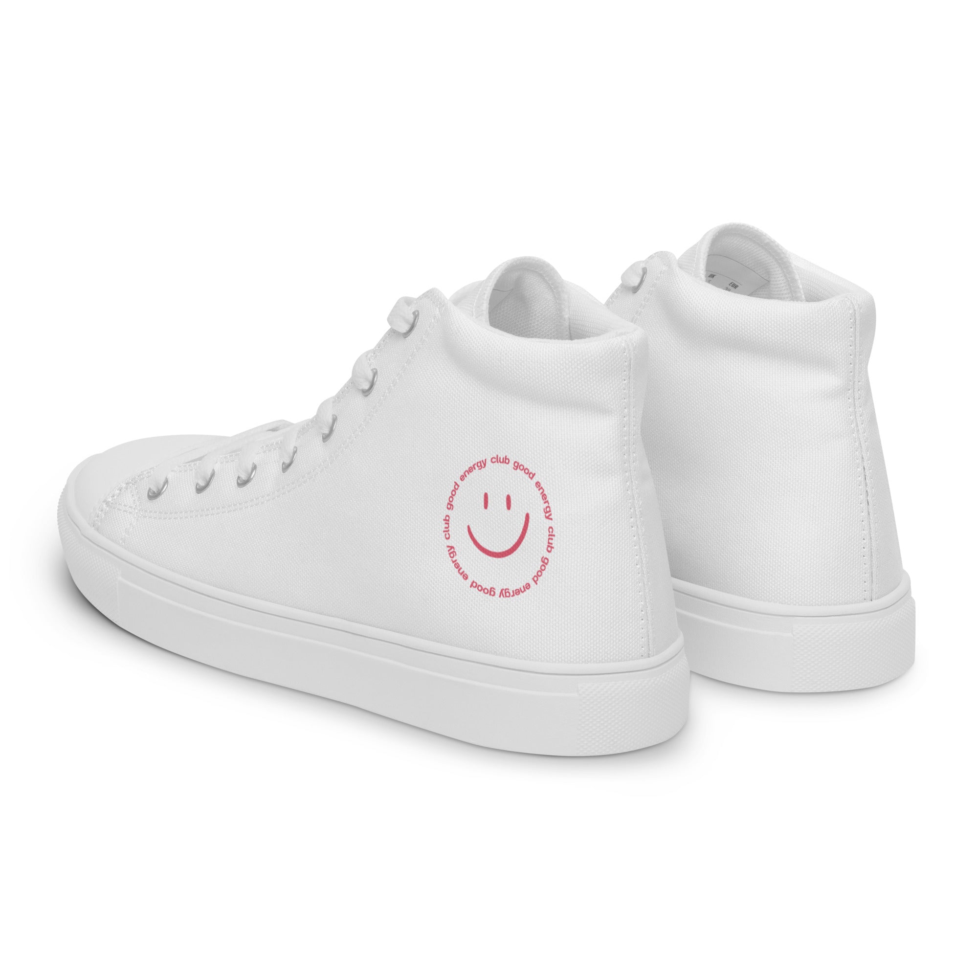 Women’s high top canvas shoes