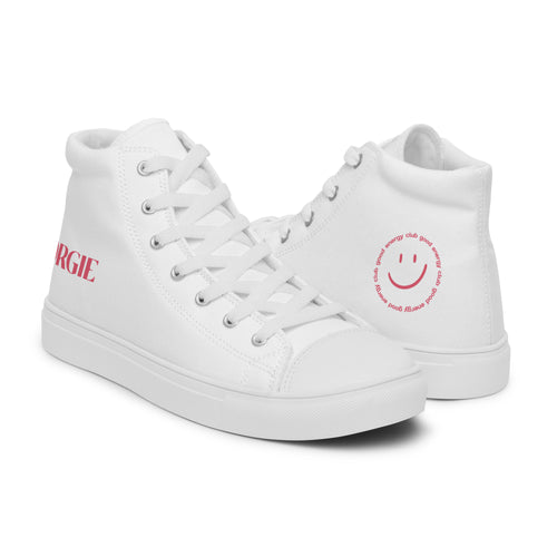 Women’s high top canvas shoes